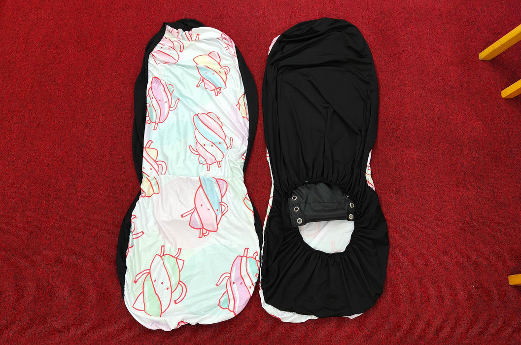 Personalized Car Seat Cover Set Custom Premium Polyester Spandex Fabric Durable Elastic Car Seat Covers Easy Installation for Cars and SUVs