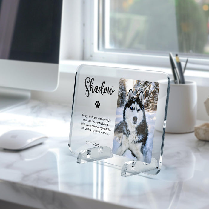Custom Pet Memorial Plaque Personalized Pet Loss Gift Dog Memorial Sign Cat Remembrance Gift Pet Sympathy Gift for Animal Lovers