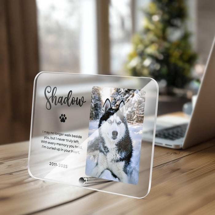 Custom Pet Memorial Plaque Personalized Pet Loss Gift Dog Memorial Sign Cat Remembrance Gift Pet Sympathy Gift for Animal Lovers