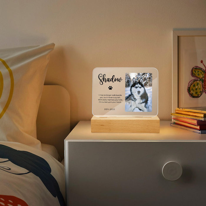 Custom Pet Memorial Plaque Personalized Pet Loss Gift Dog Memorial Sign Cat Remembrance Gift Pet Sympathy Gift for Animal Lovers