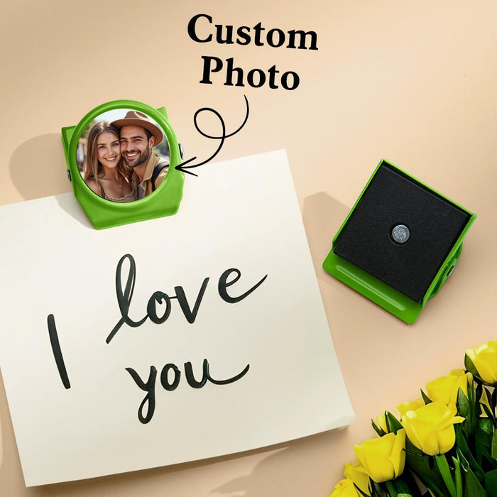 Personalized Magnetic Metal Clips Refrigerator Magnets Photo Magnets Metal Clip for Fridge Notes Gift for Office School Kitchen Organization