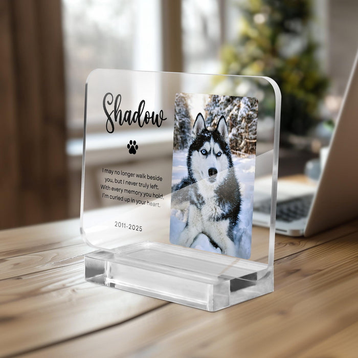 Custom Pet Memorial Plaque Personalized Pet Loss Gift Dog Memorial Sign Cat Remembrance Gift Pet Sympathy Gift for Animal Lovers
