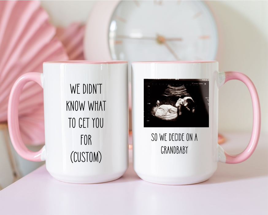 Custom Pregnancy Reveal Mug 