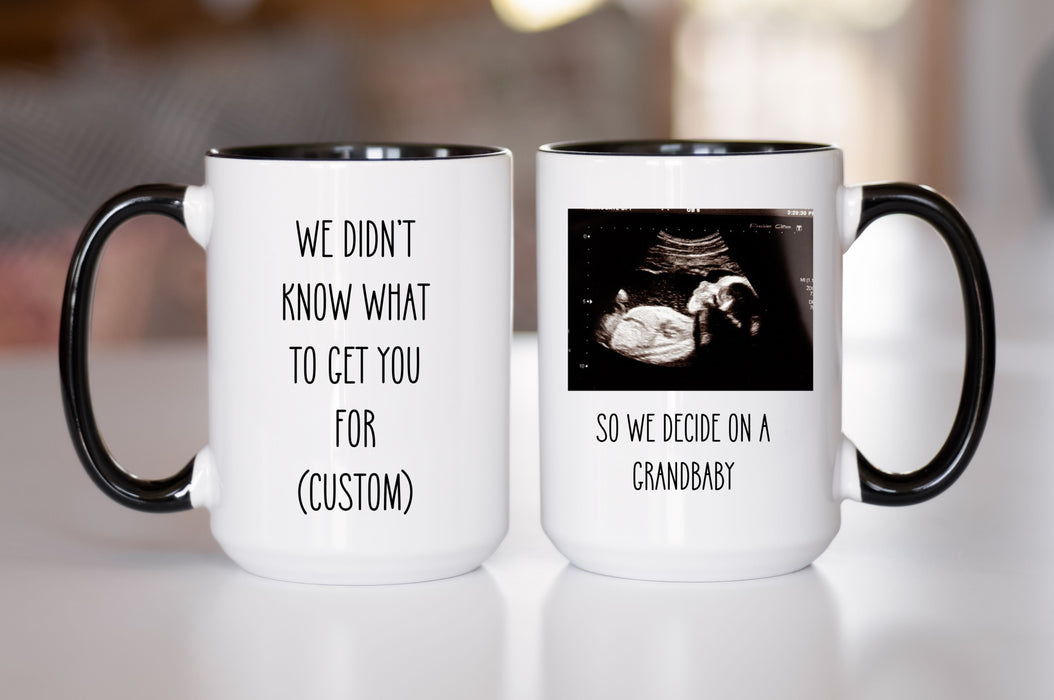 Custom Pregnancy Reveal Mug 